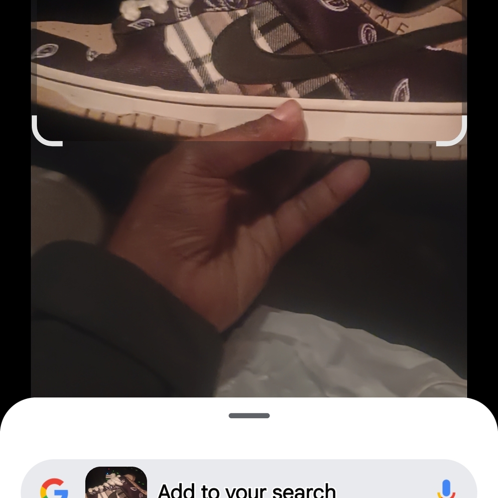 Nike Men's Black and Tan Sneakers